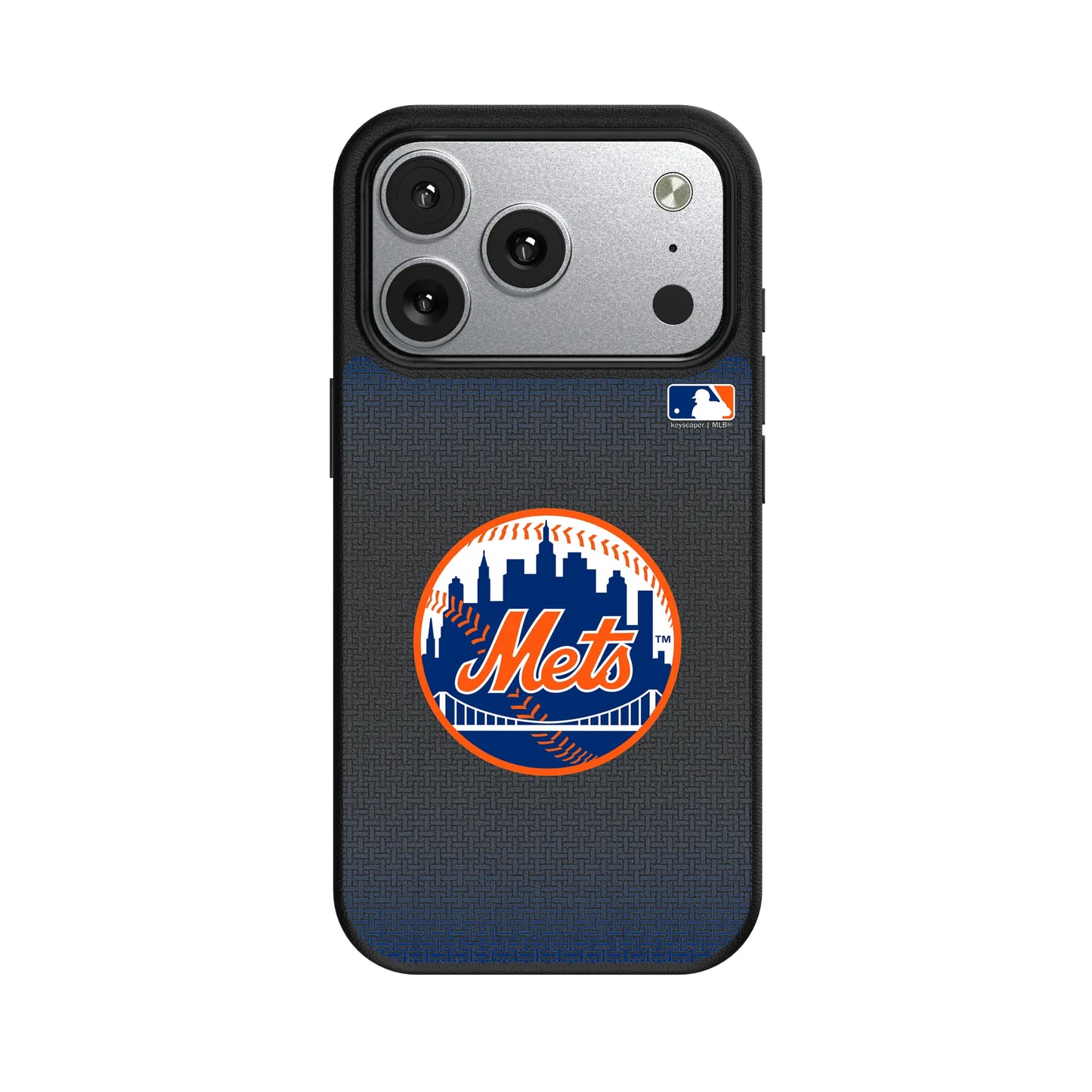 New York Mets Linen MagSafe Compatible Phone Case for Apple iPhone