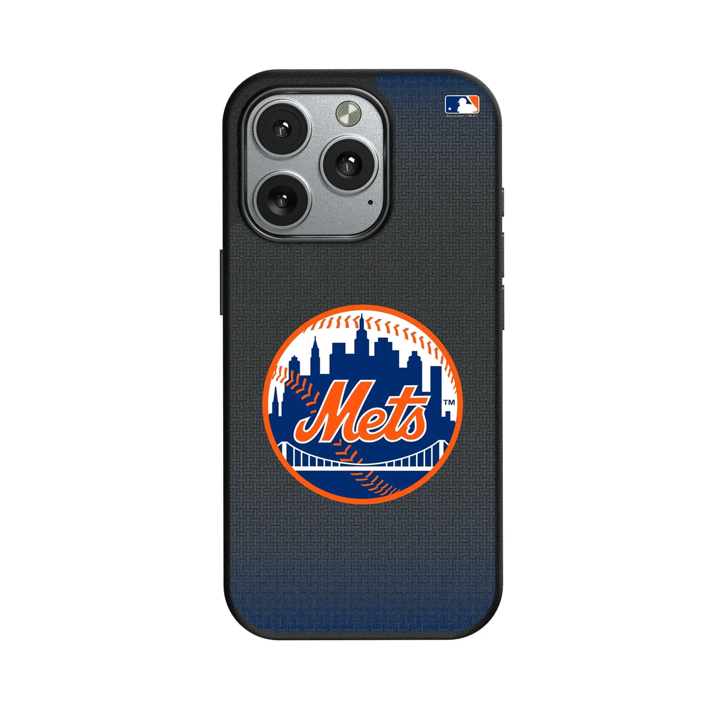 New York Mets Linen MagSafe Compatible Phone Case for Apple iPhone
