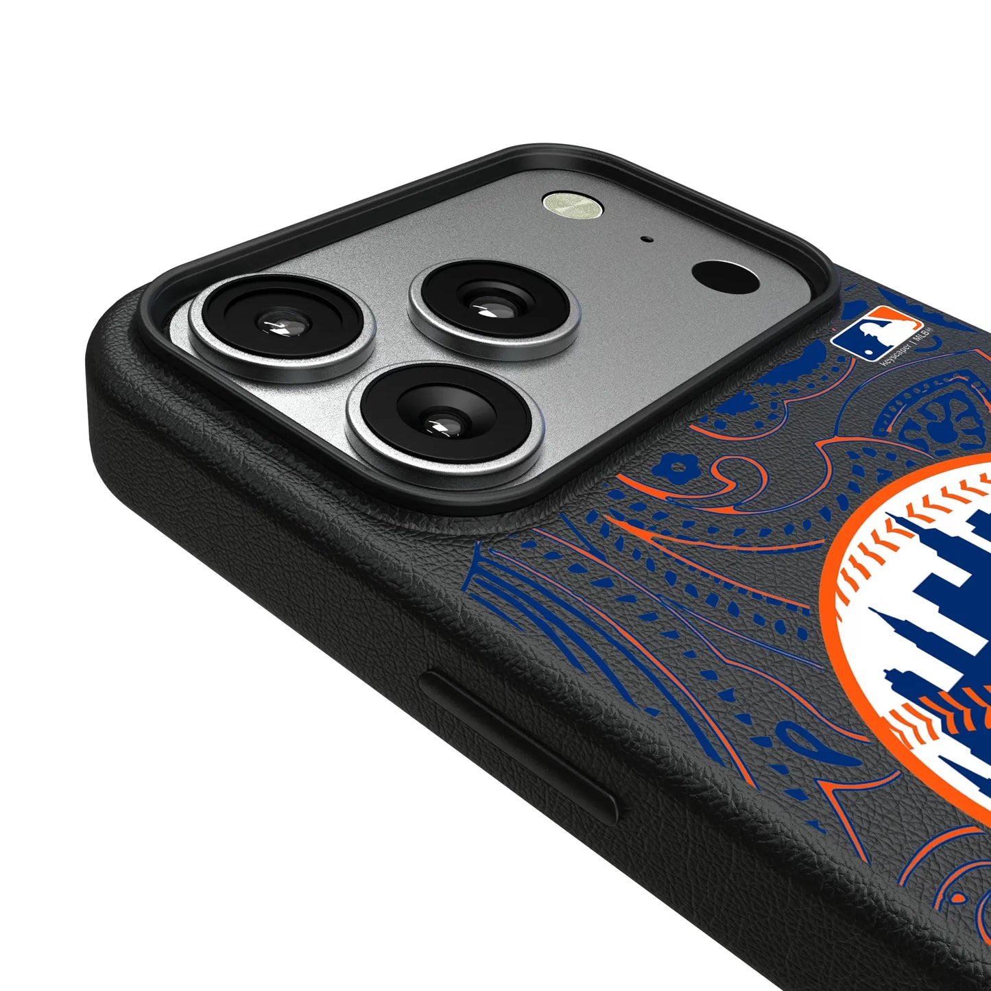 New York Mets Paisley MagSafe Compatible Phone Case for Apple iPhone