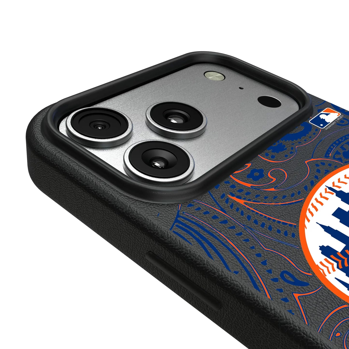 New York Mets Paisley MagSafe Compatible Phone Case for Apple iPhone