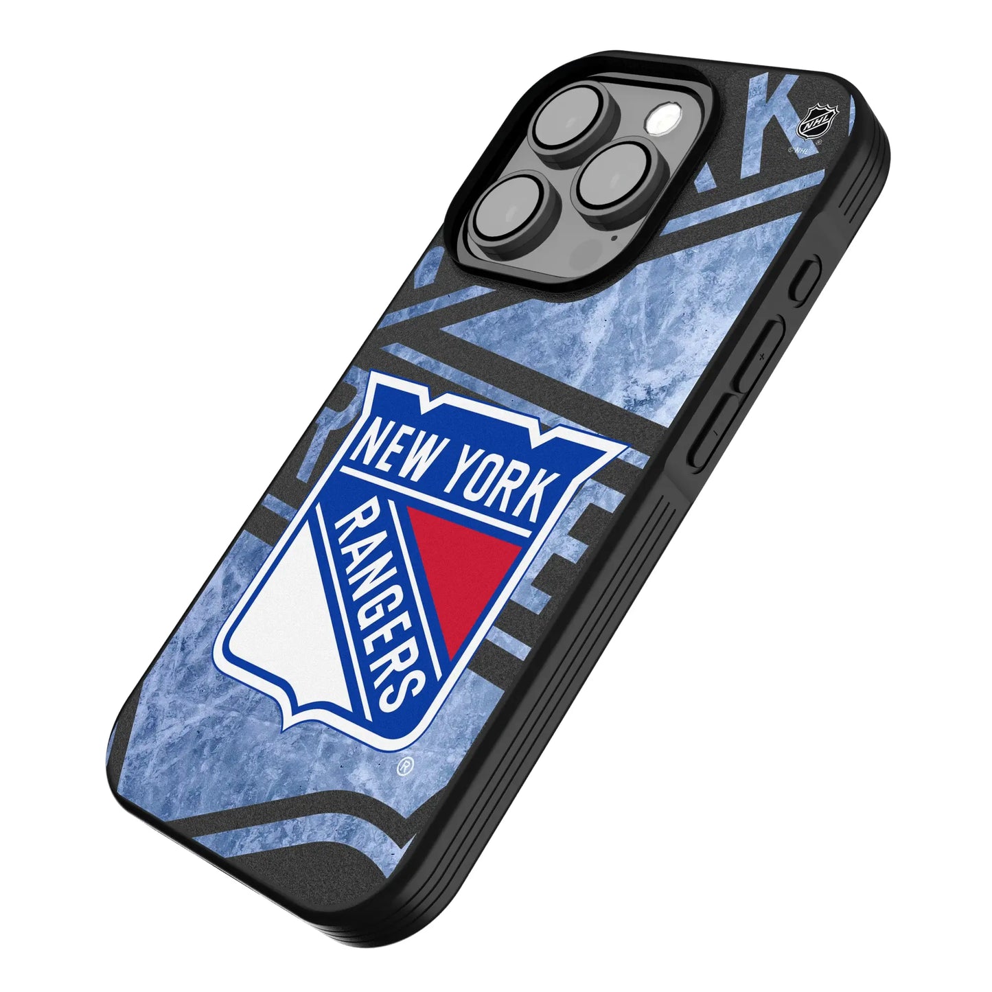 New York Rangers Ice Tilt Bump Phone Case for Apple iPhone