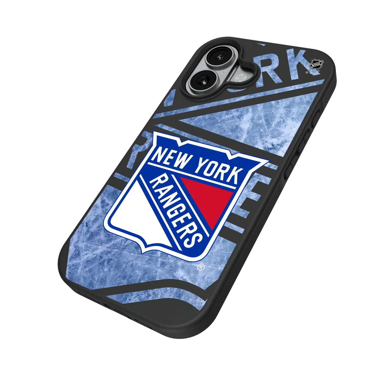 New York Rangers Ice Tilt Bump Phone Case for Apple iPhone