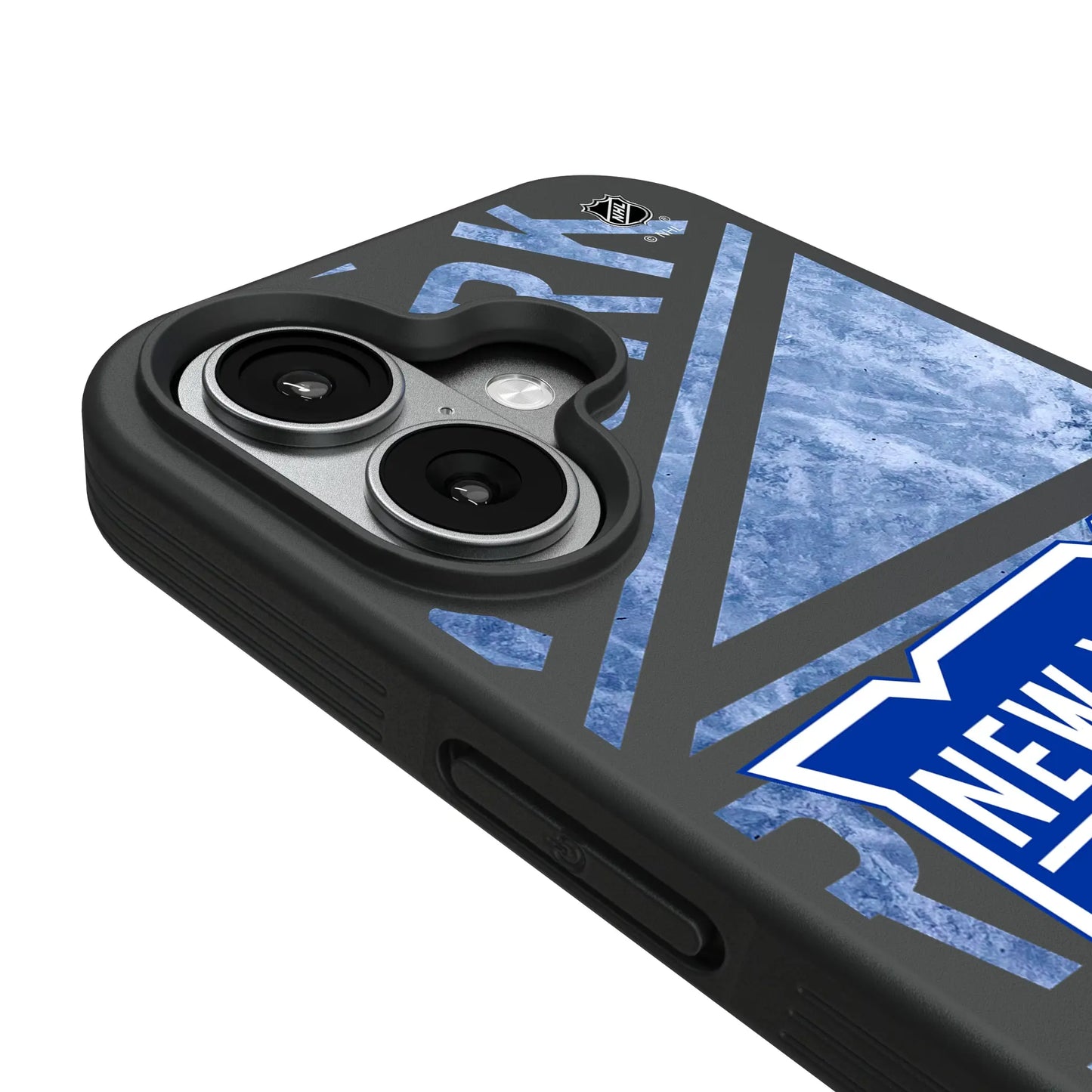 New York Rangers Ice Tilt Bump Phone Case for Apple iPhone
