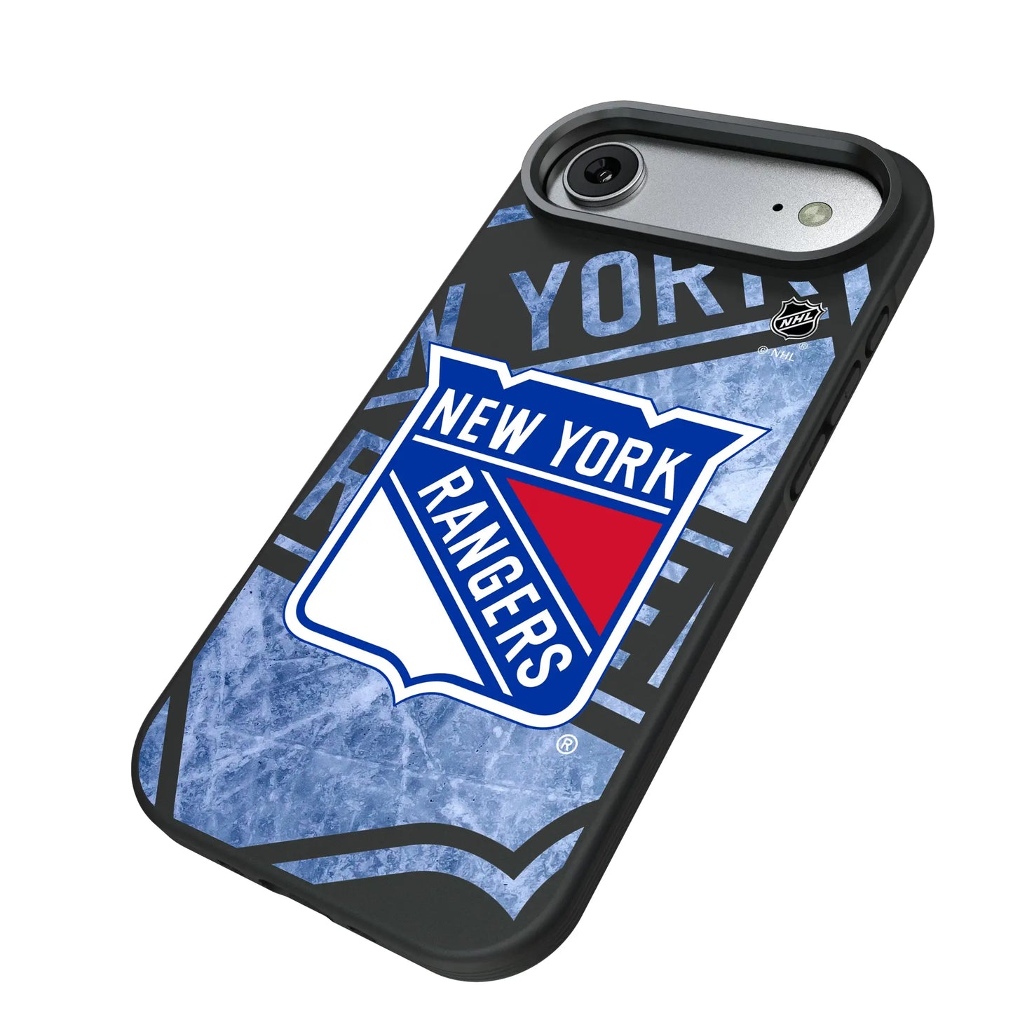 New York Rangers Ice Tilt Bump Phone Case for Apple iPhone