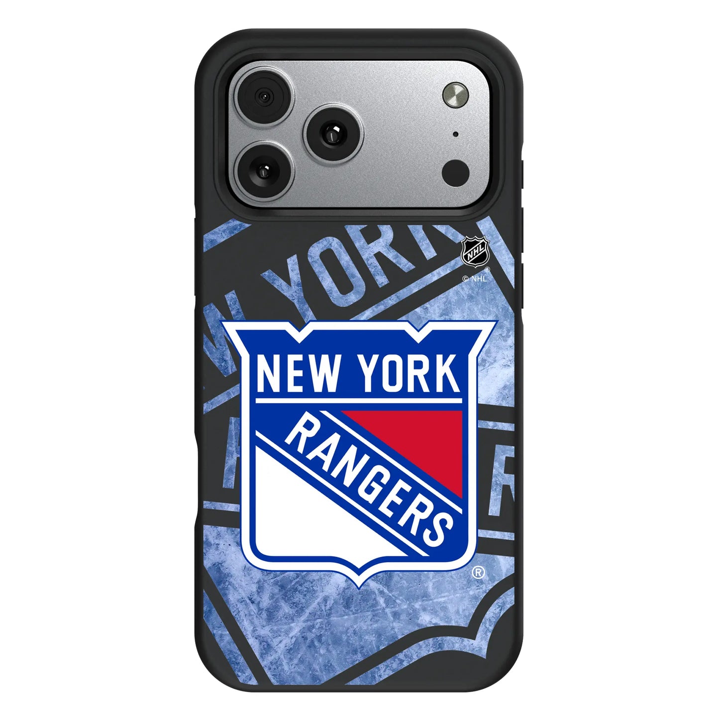 New York Rangers Ice Tilt Bump Phone Case for Apple iPhone