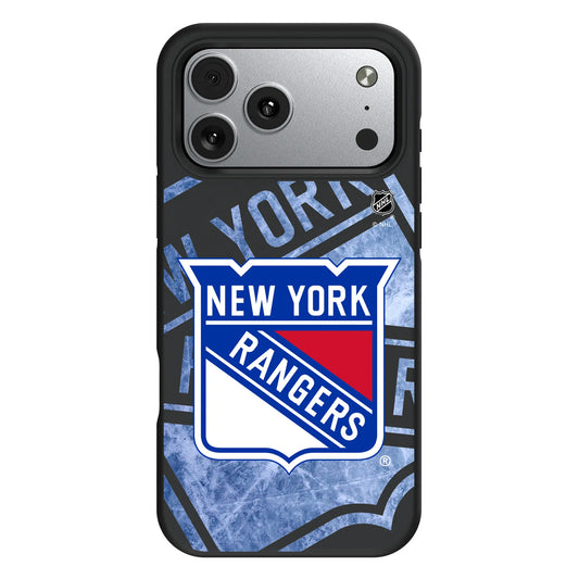 New York Rangers Ice Tilt Bump Phone Case for Apple iPhone