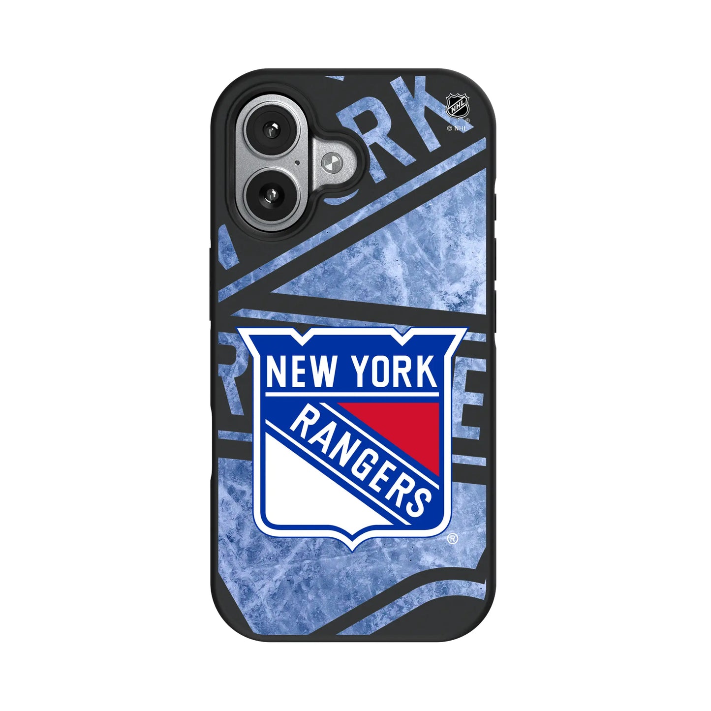 New York Rangers Ice Tilt Bump Phone Case for Apple iPhone