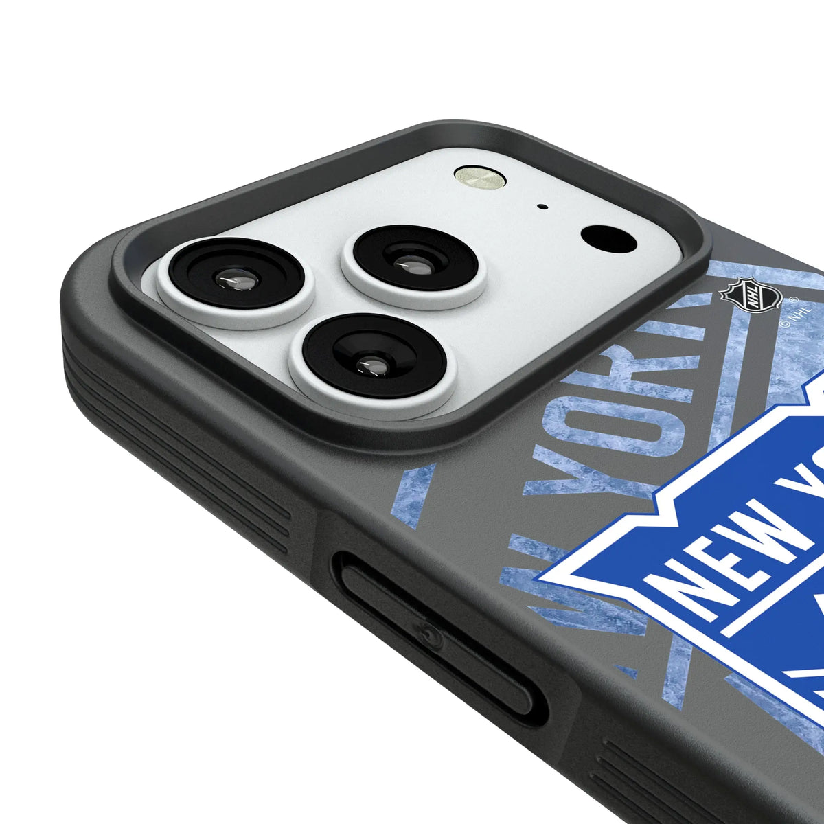 New York Rangers Ice Tilt Bump Phone Case for Apple iPhone