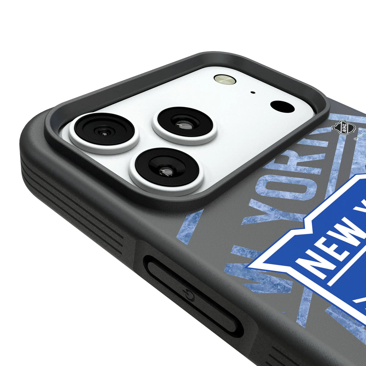 New York Rangers Ice Tilt Bump Phone Case for Apple iPhone