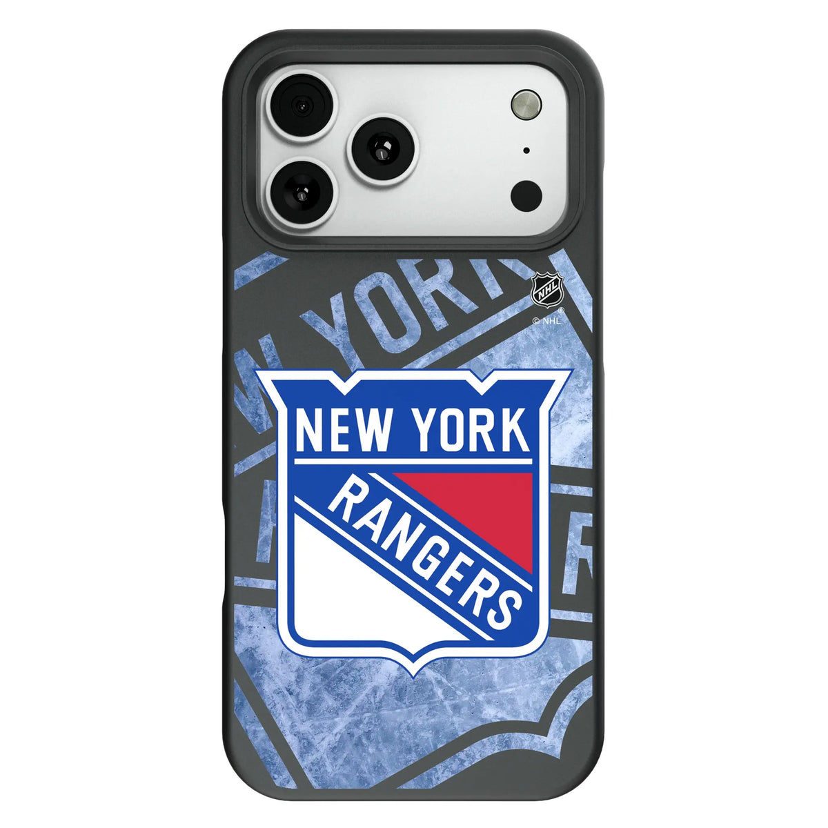 New York Rangers Ice Tilt Bump Phone Case for Apple iPhone