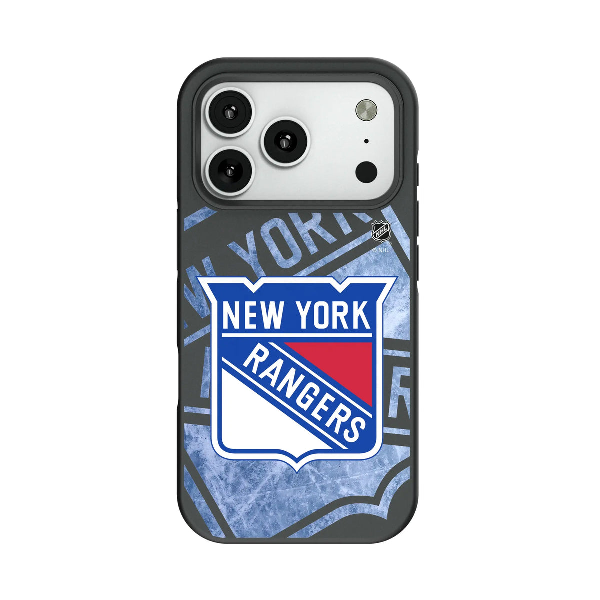 New York Rangers Ice Tilt Bump Phone Case for Apple iPhone