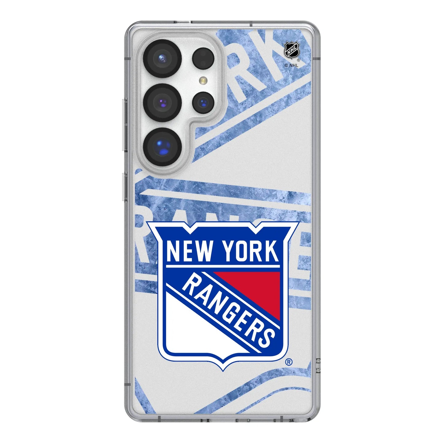 New York Rangers Ice Tilt Clear Phone Case for Samsung Galaxy