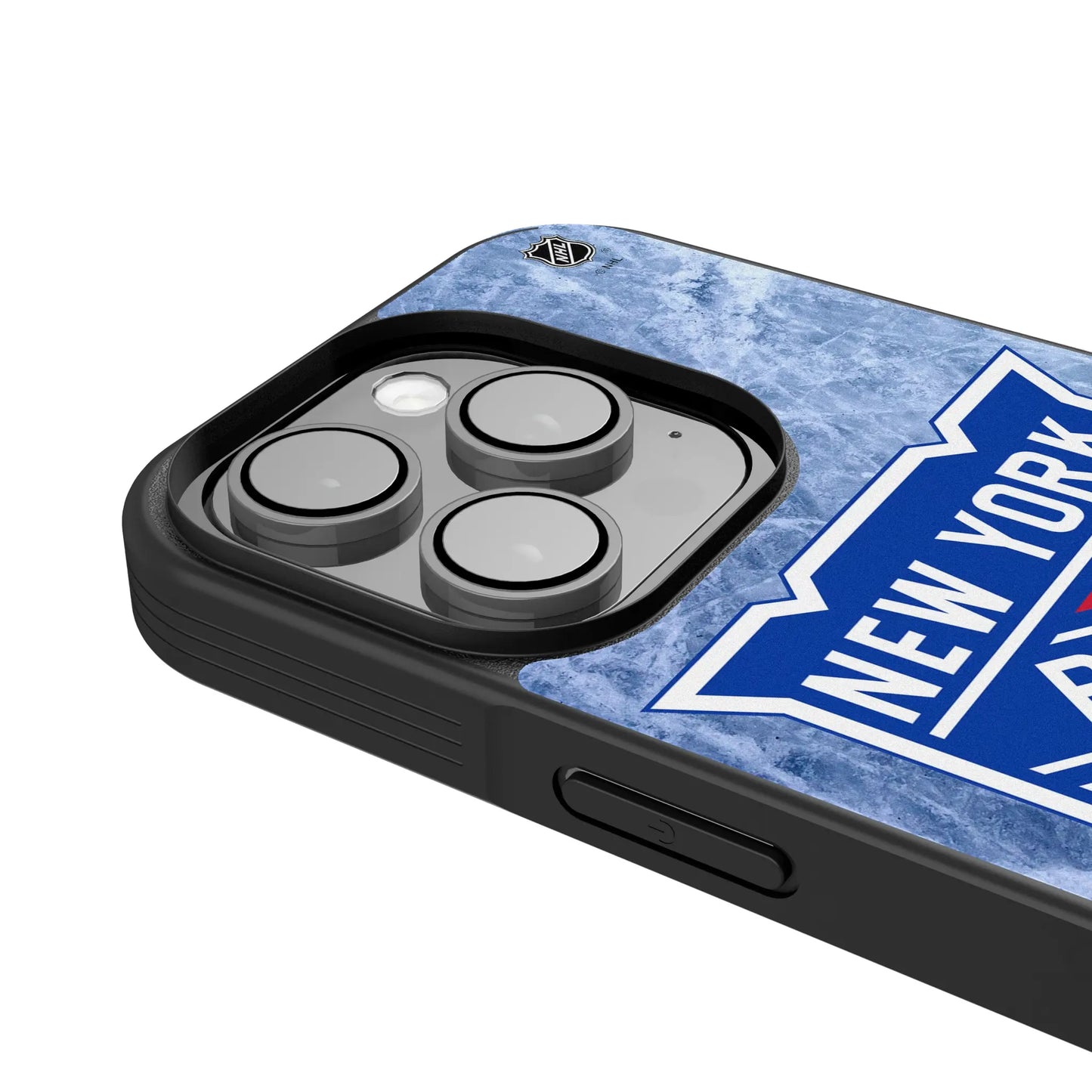 New York Rangers Ice Wordmark Bump Phone Case for Apple iPhone