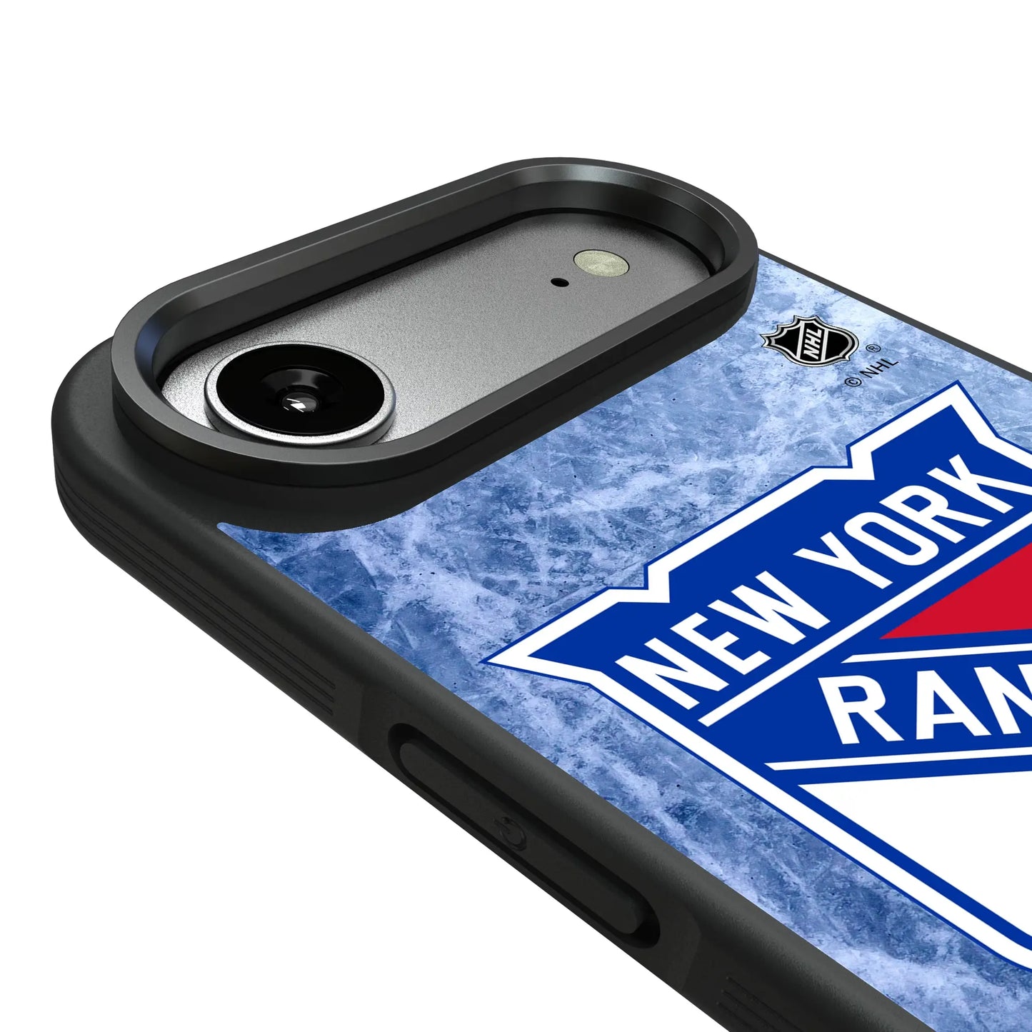 New York Rangers Ice Wordmark Bump Phone Case for Apple iPhone