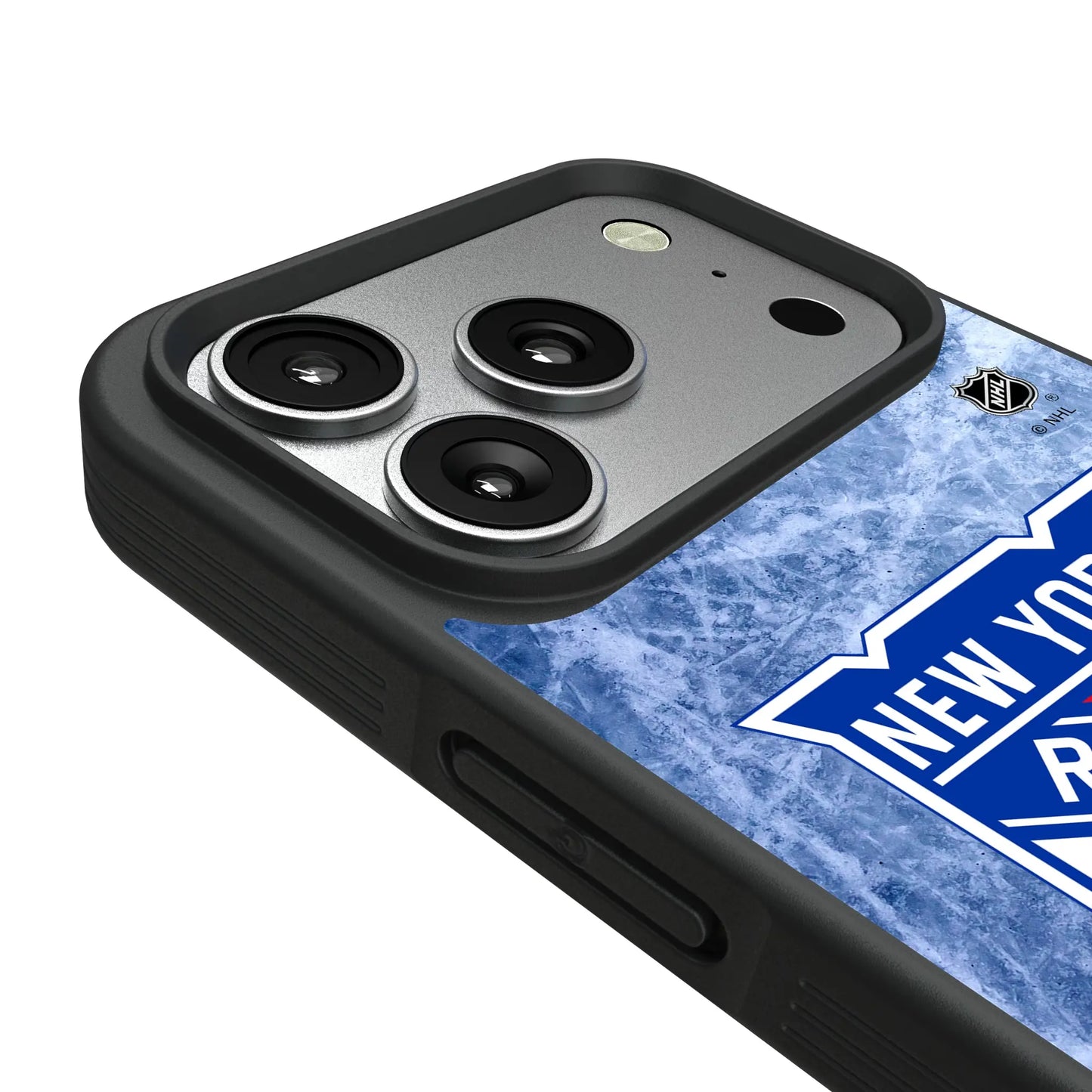New York Rangers Ice Wordmark Bump Phone Case for Apple iPhone