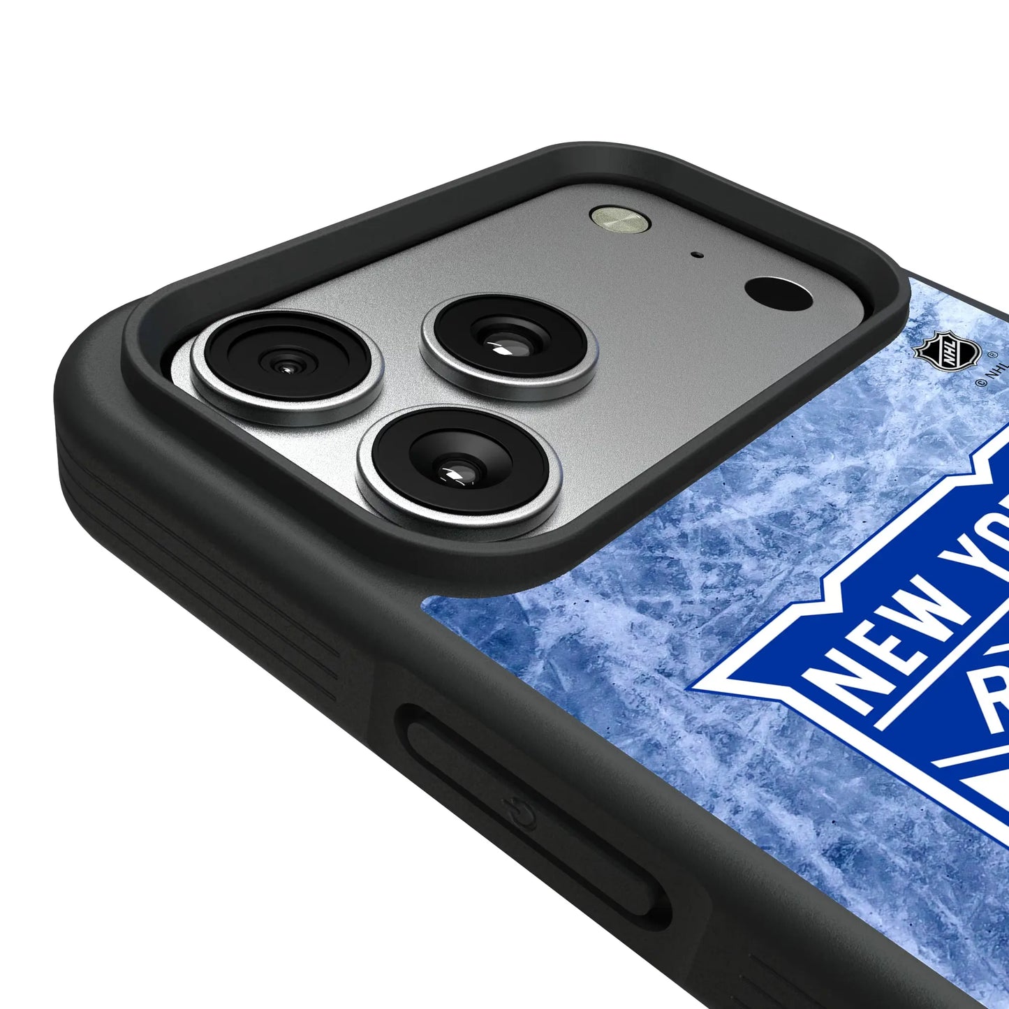 New York Rangers Ice Wordmark Bump Phone Case for Apple iPhone