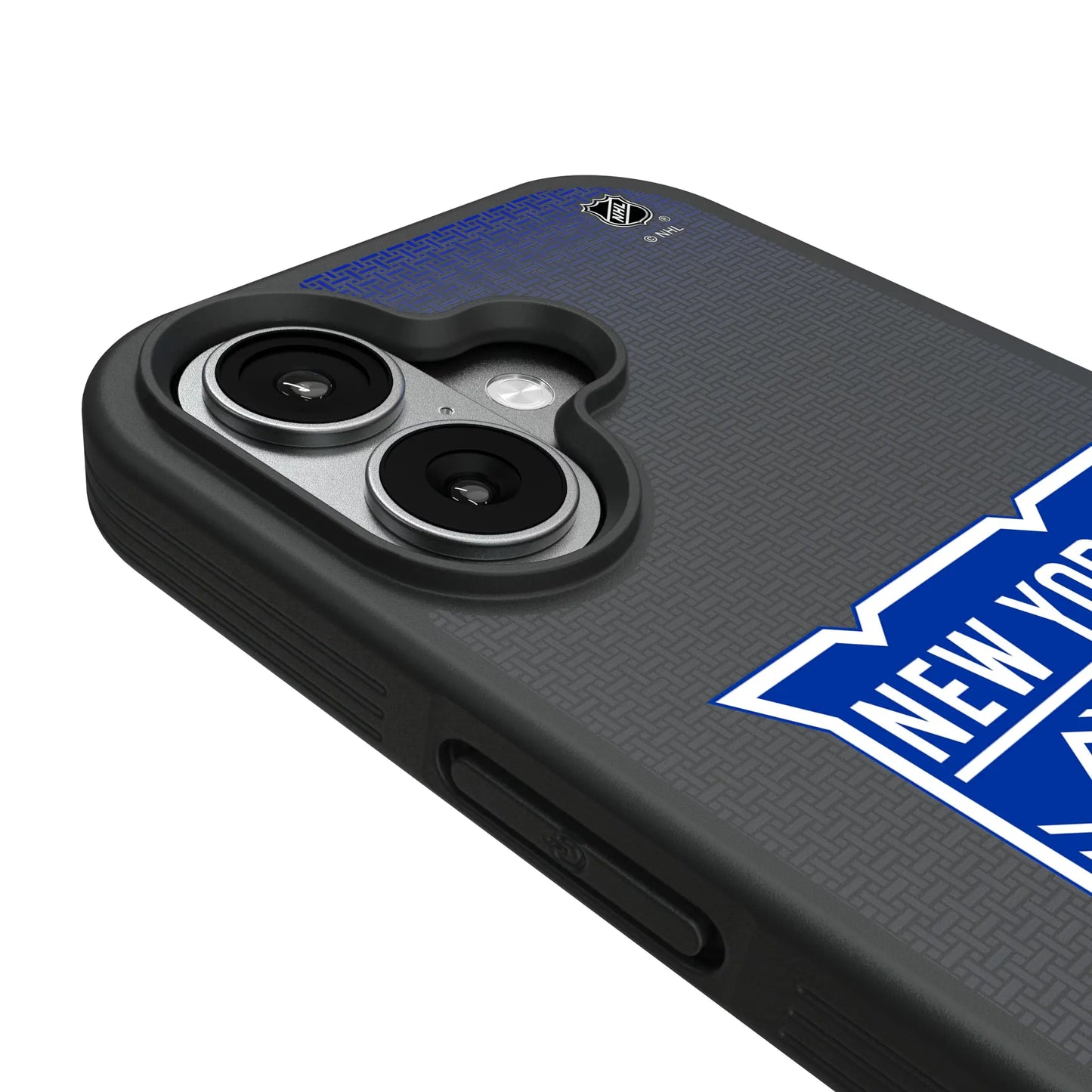 New York Rangers Linen Bump Phone Case for Apple iPhone