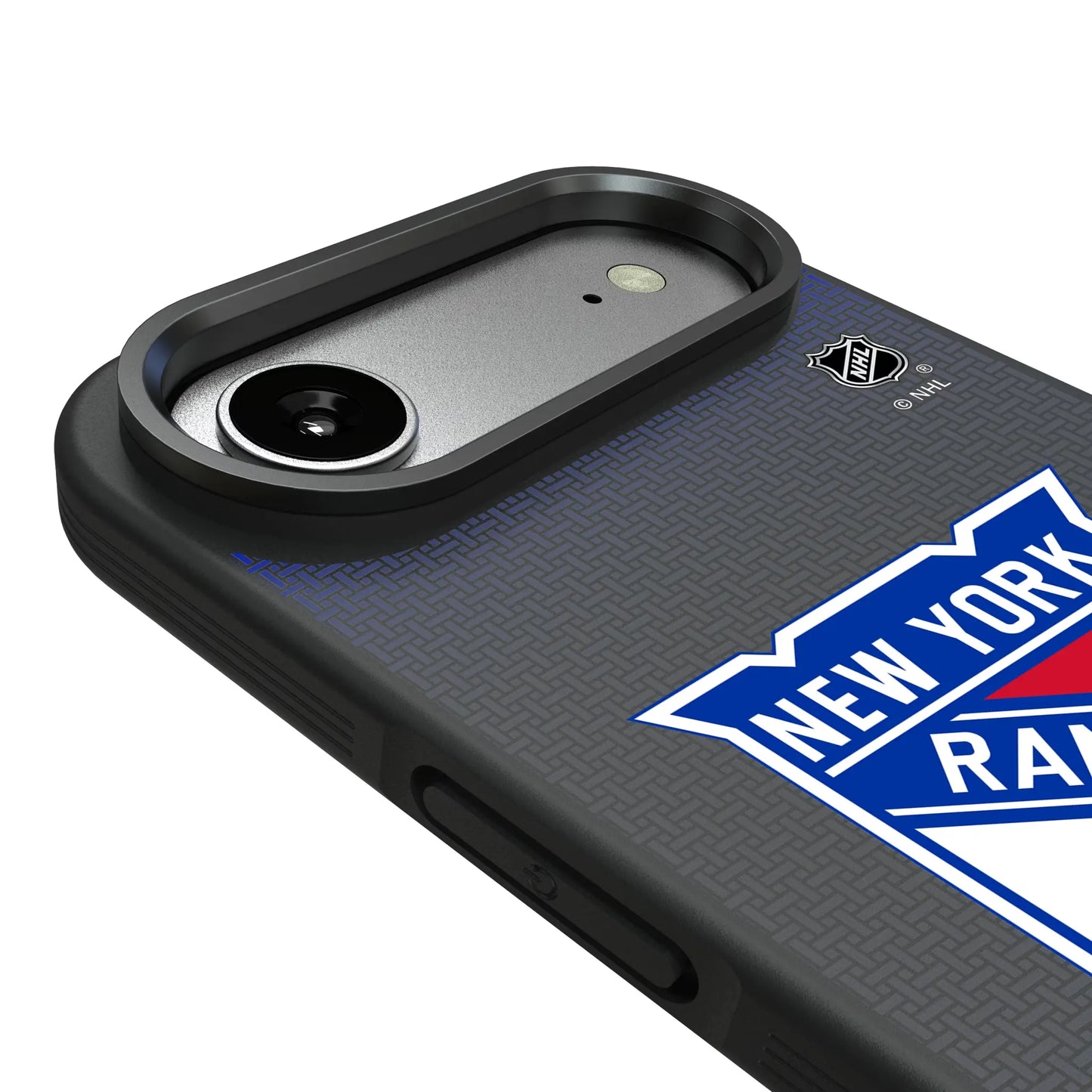 New York Rangers Linen Bump Phone Case for Apple iPhone