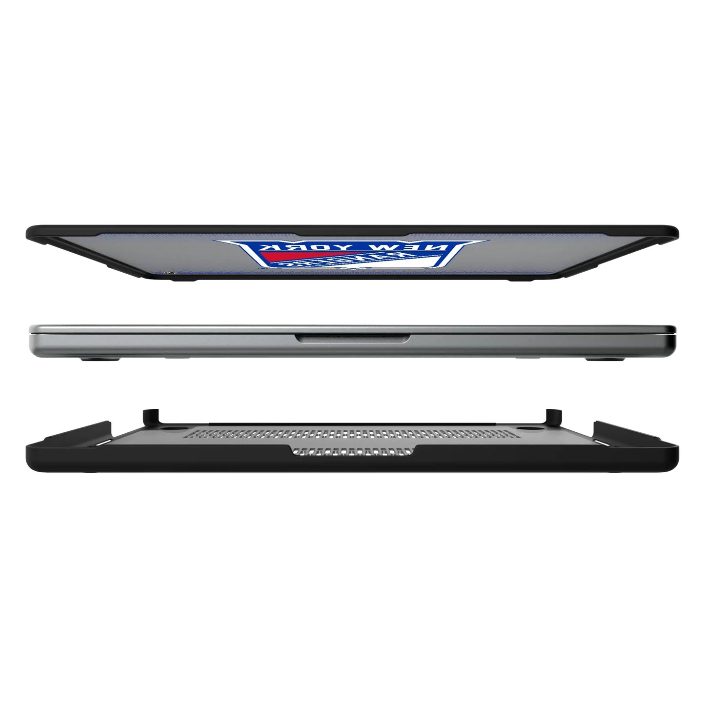 New York Rangers Linen Laptop Case for Apple MacBook