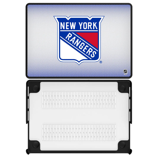 New York Rangers Linen Laptop Case for Apple MacBook