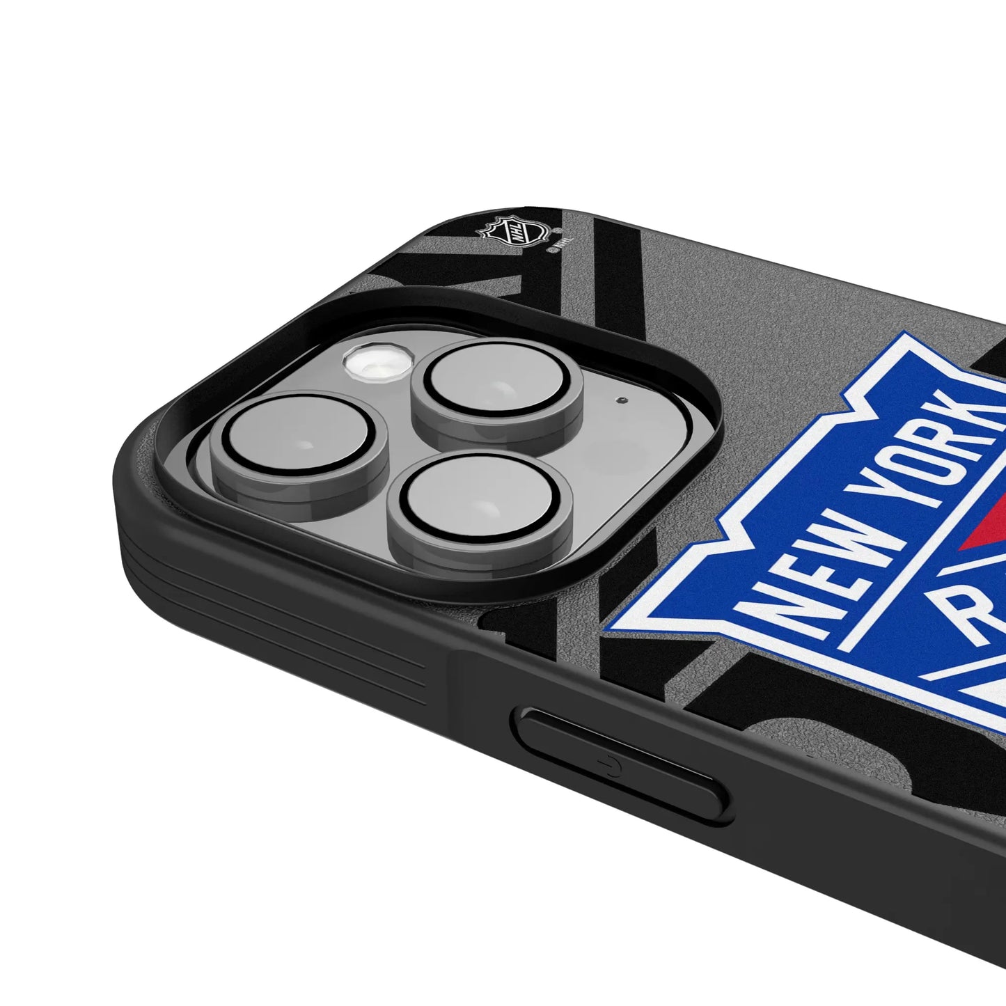 New York Rangers Monocolor Tilt Bump Phone Case for Apple iPhone