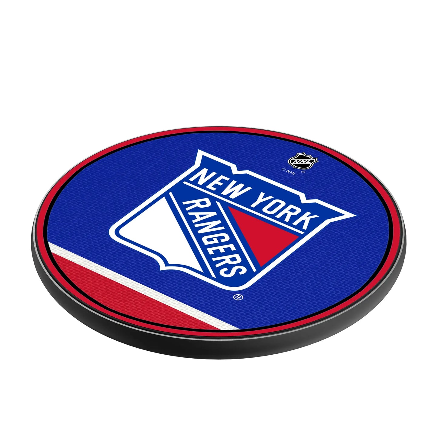 New York Rangers Stripe 15-Watt Wireless Charger