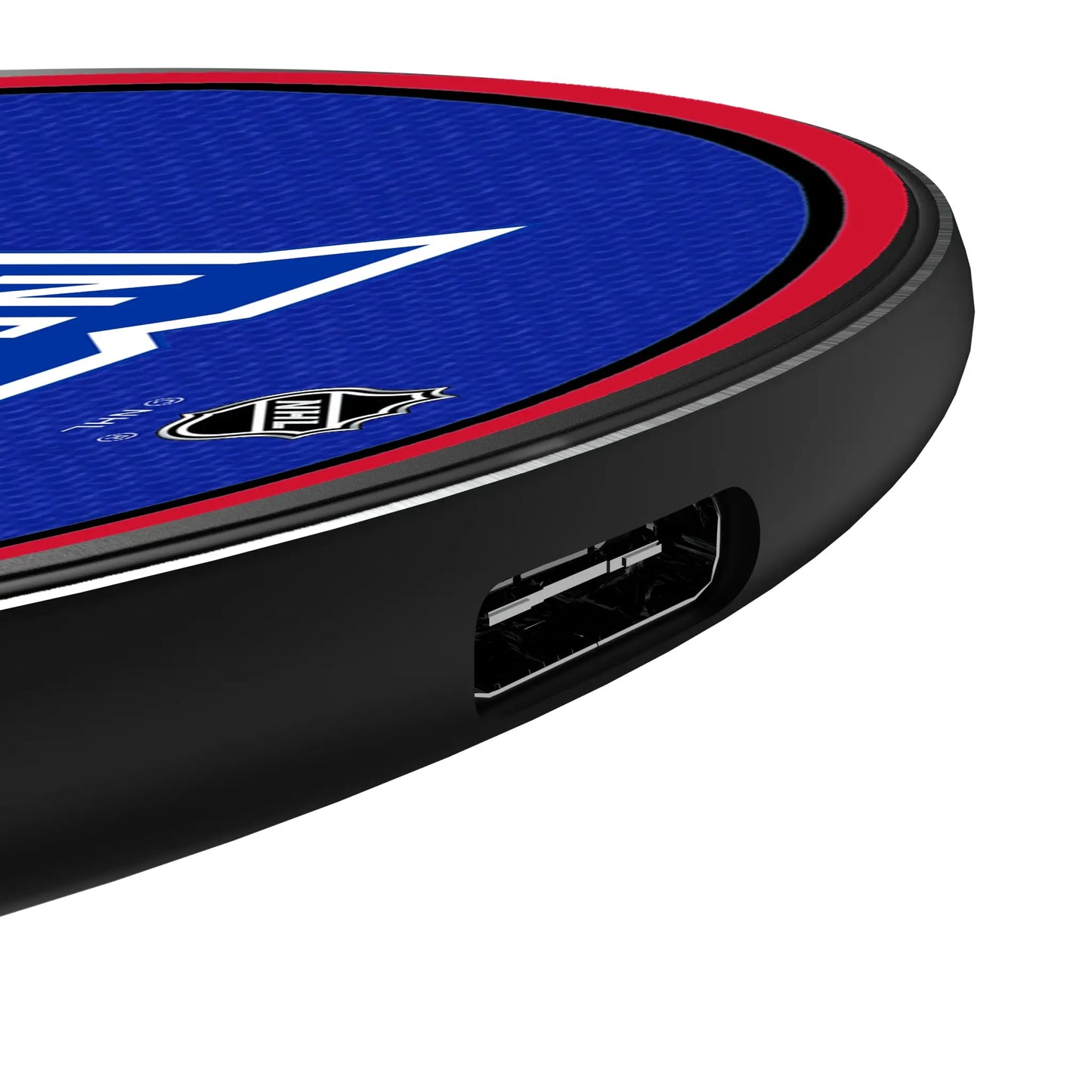 New York Rangers Stripe 15-Watt Wireless Charger