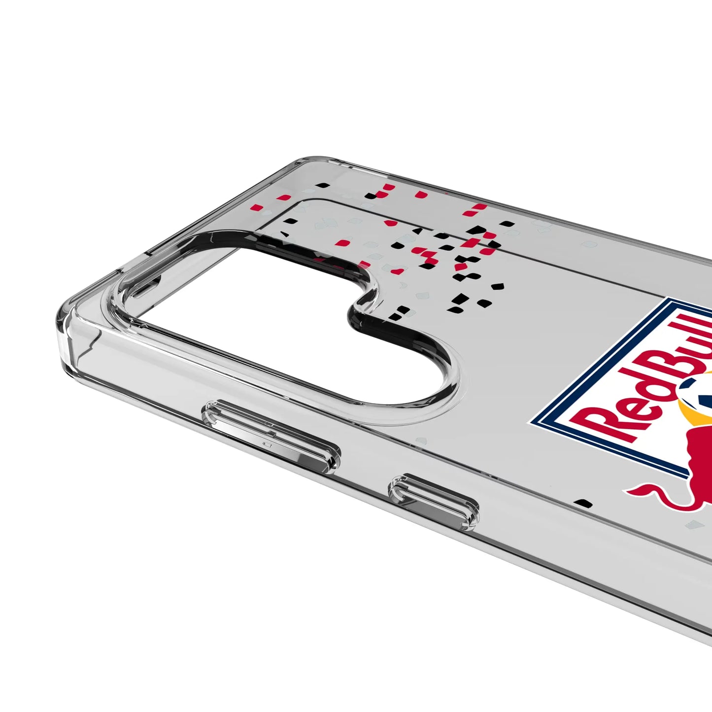 New York Red Bulls Confetti Clear Phone Case for Samsung Galaxy