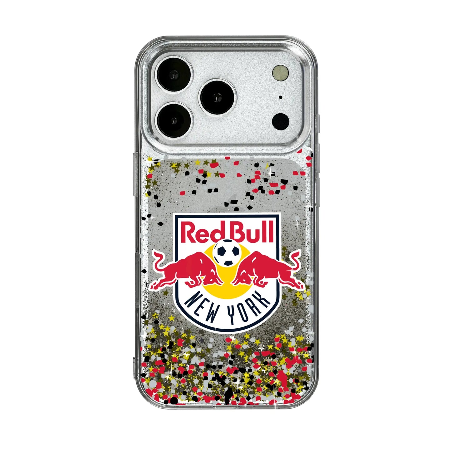 New York Red Bulls Confetti Glitter Phone Case for Apple iPhone