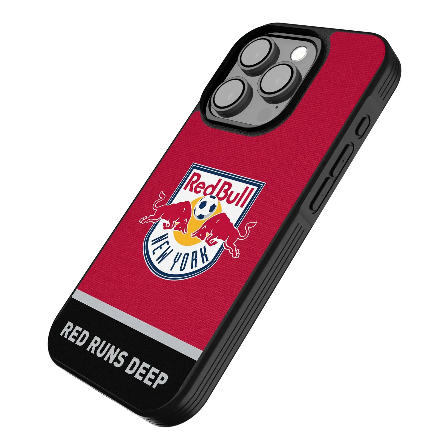 New York Red Bulls Endzone Solid Bump Phone Case for Apple iPhone