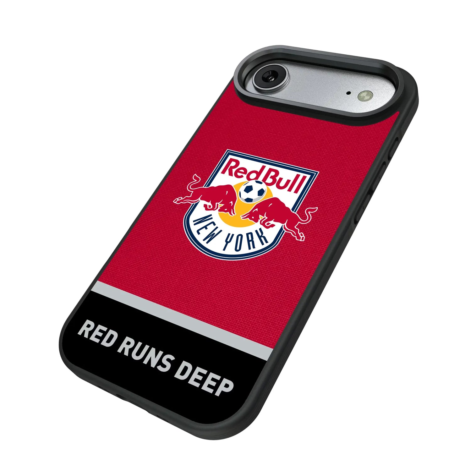 New York Red Bulls Endzone Solid Bump Phone Case for Apple iPhone