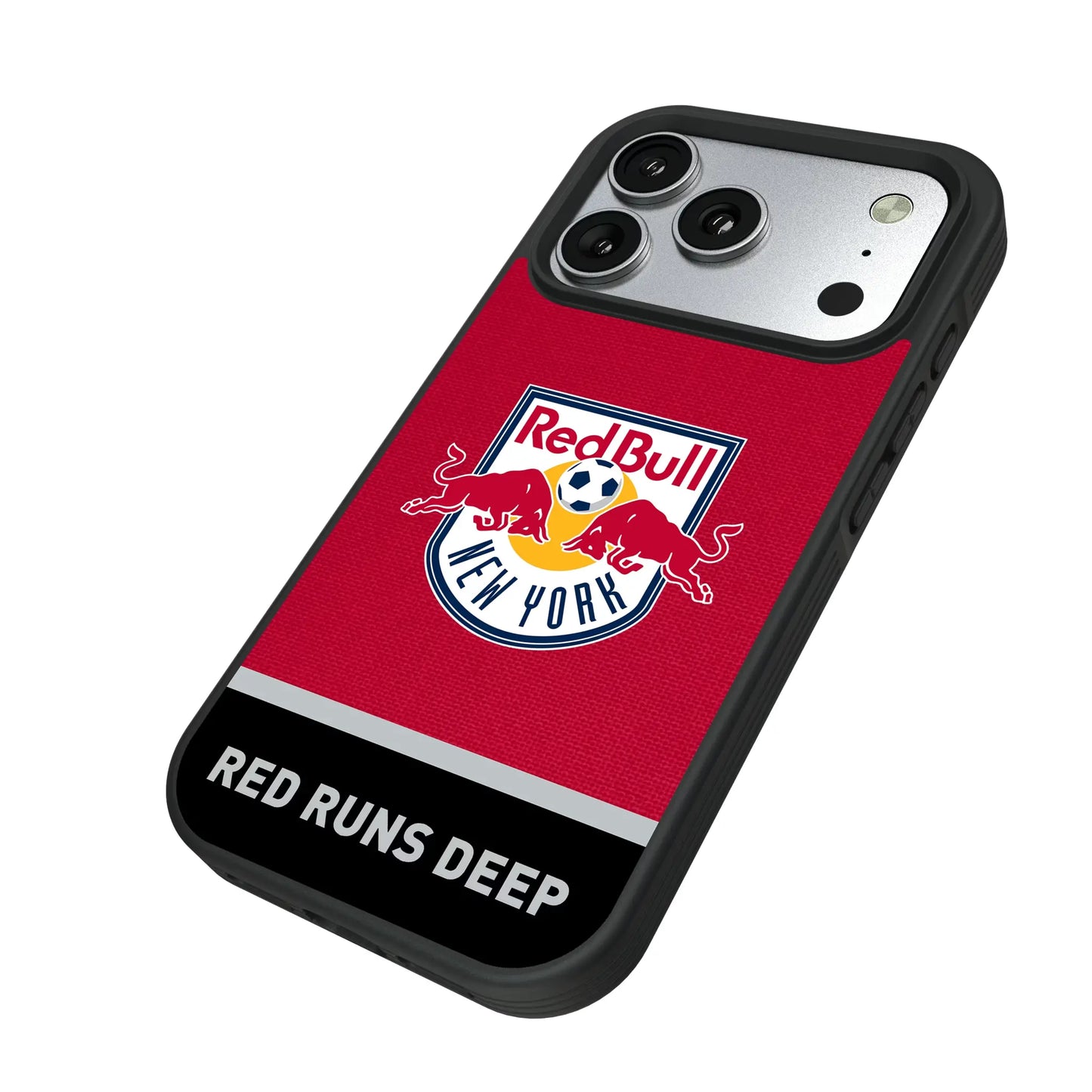New York Red Bulls Endzone Solid Bump Phone Case for Apple iPhone