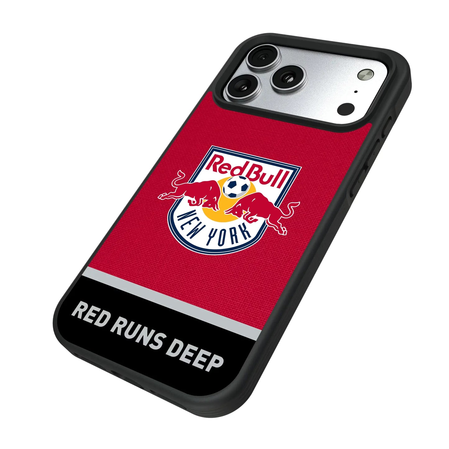 New York Red Bulls Endzone Solid Bump Phone Case for Apple iPhone