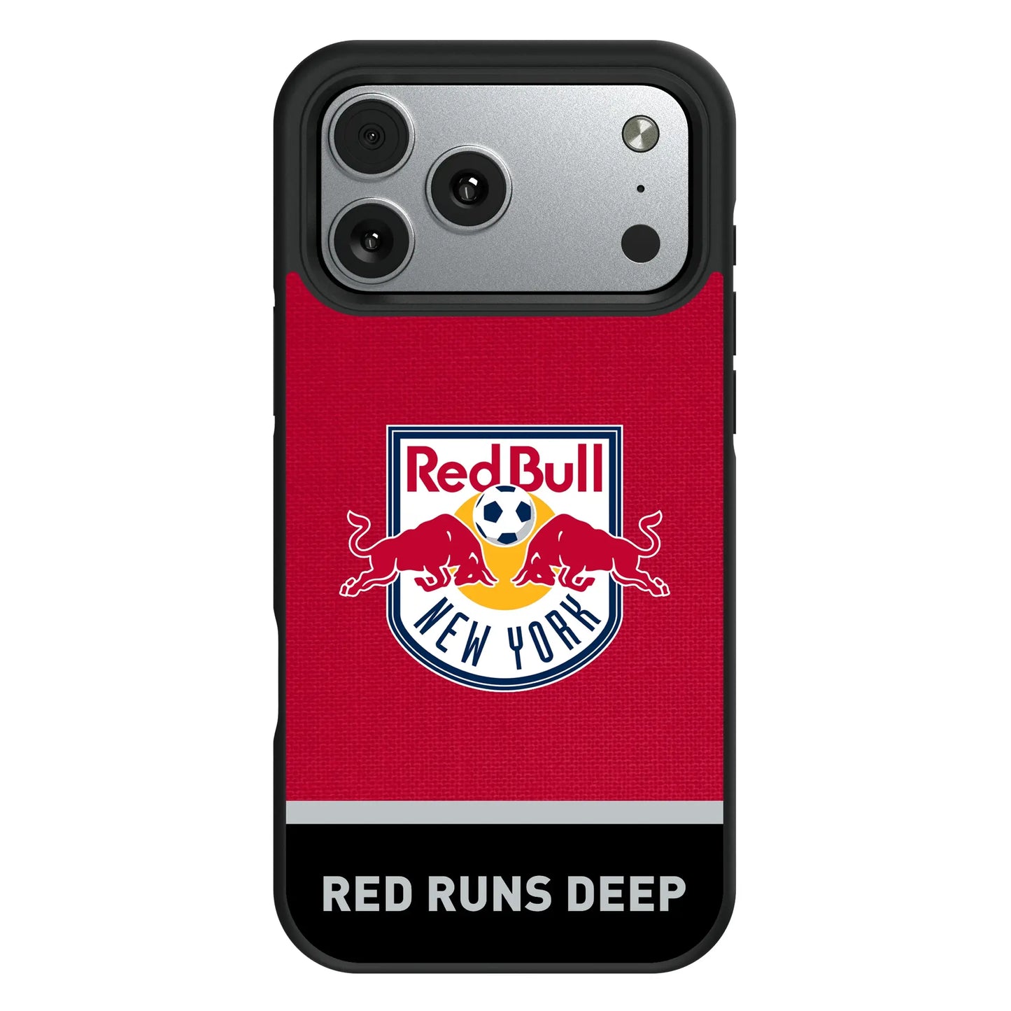 New York Red Bulls Endzone Solid Bump Phone Case for Apple iPhone