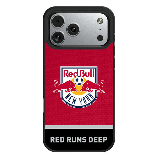 New York Red Bulls Endzone Solid Bump Phone Case for Apple iPhone