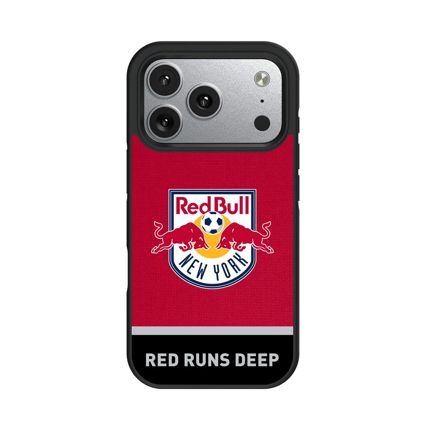 New York Red Bulls Endzone Solid Bump Phone Case for Apple iPhone