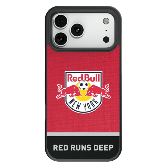 New York Red Bulls Endzone Solid Bump Phone Case for Apple iPhone