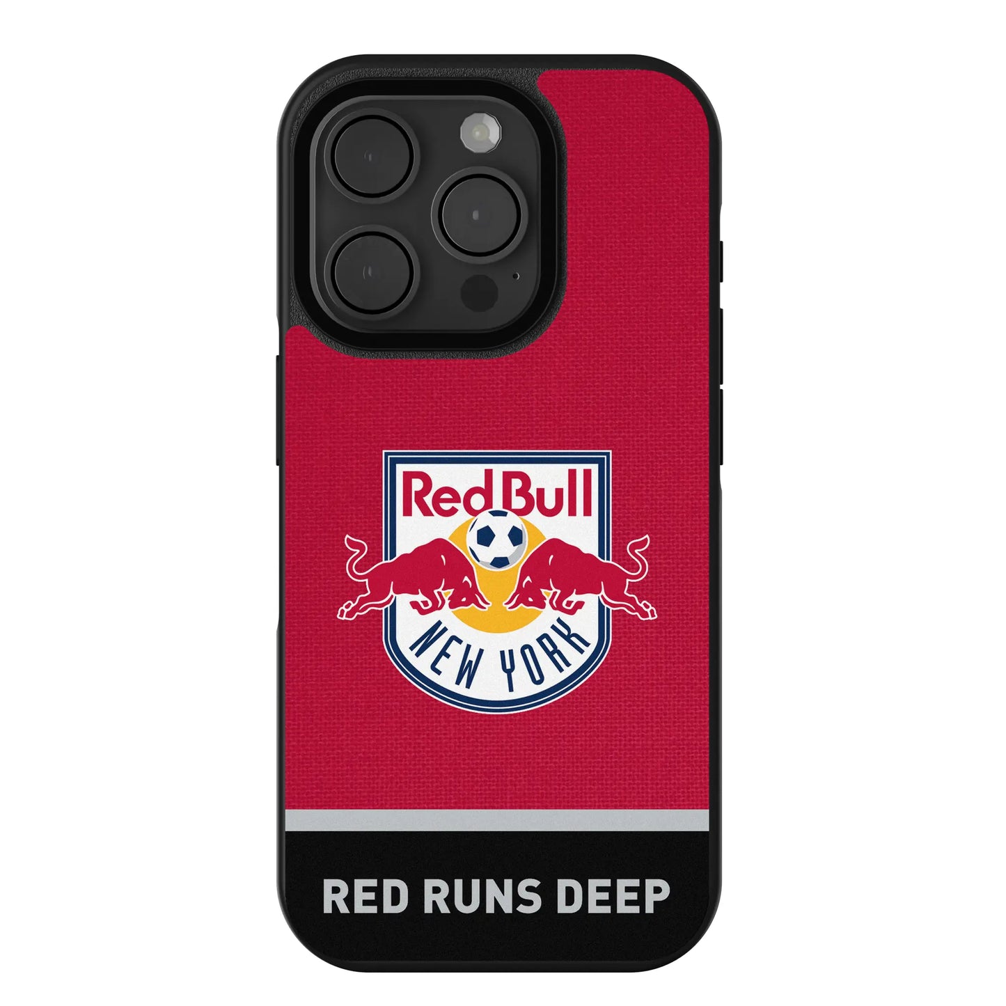 New York Red Bulls Endzone Solid Bump Phone Case for Apple iPhone