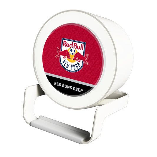 New York Red Bulls Endzone Solid Night Light Charger and Bluetooth Speaker