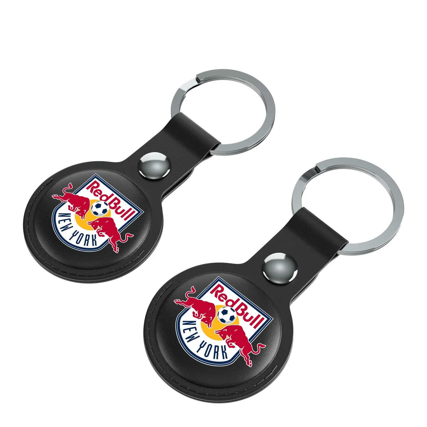 New York Red Bulls Insignia Black Airtag Holder 2-Pack