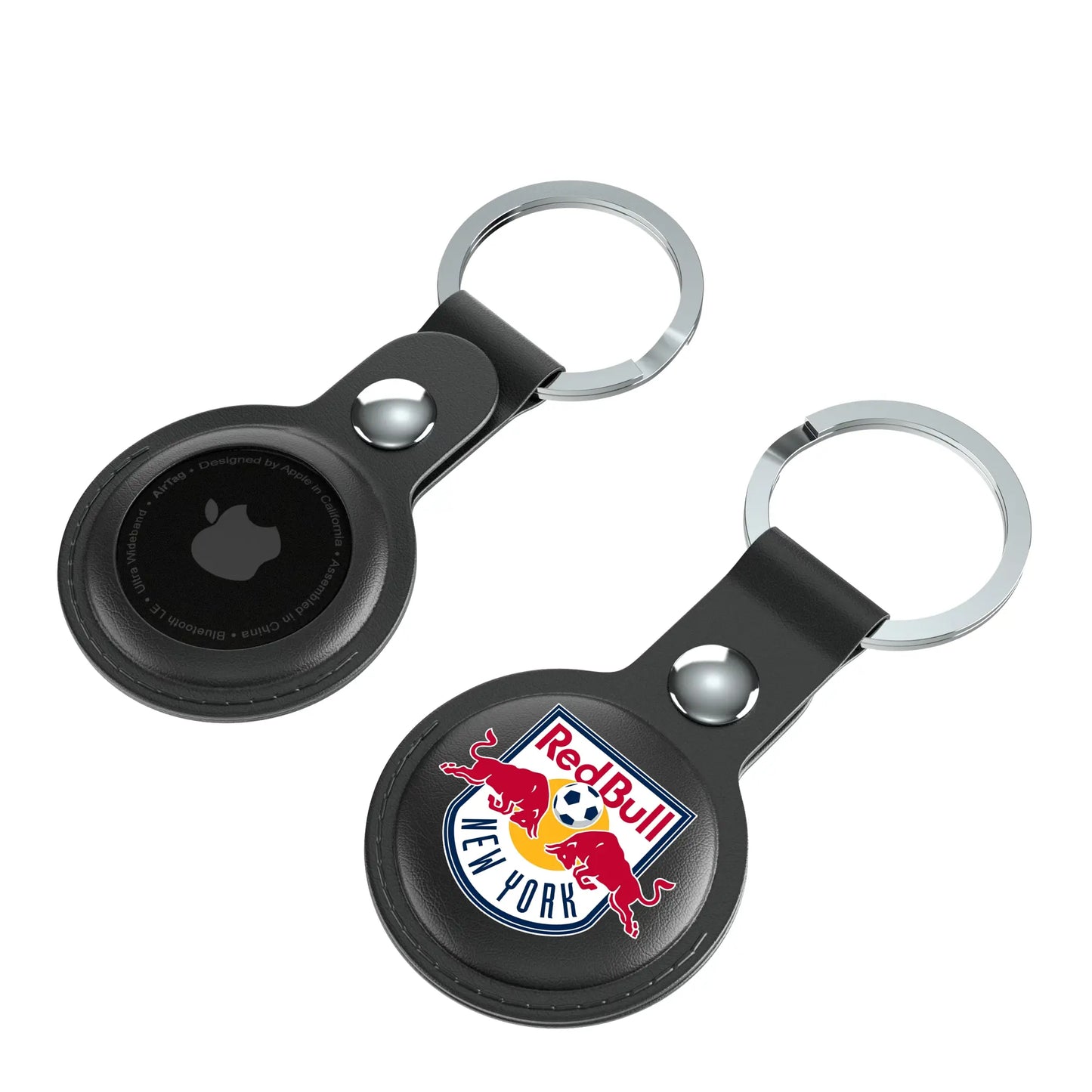 New York Red Bulls Insignia Black Airtag Holder 2-Pack