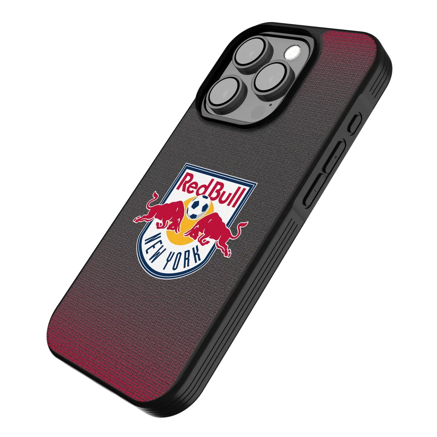 New York Red Bulls Linen Bump Phone Case for Apple iPhone