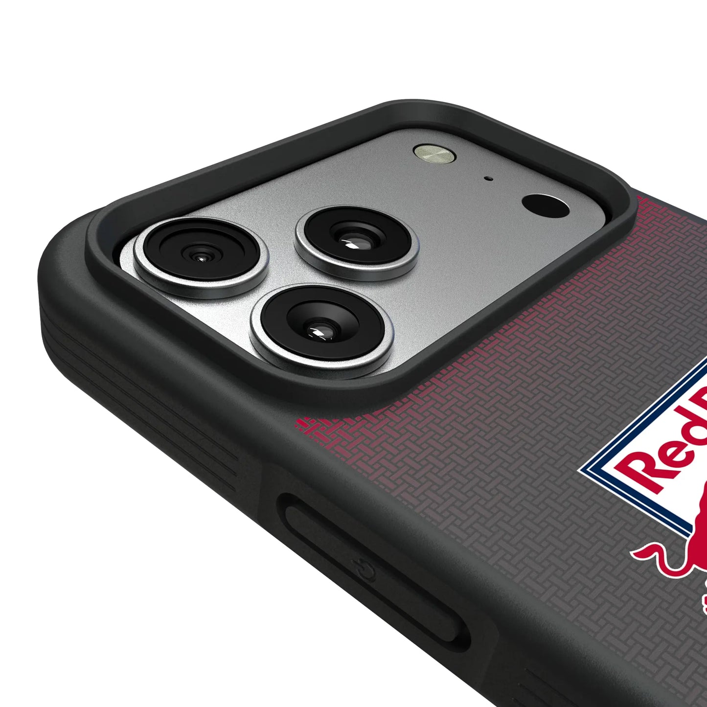 New York Red Bulls Linen Bump Phone Case for Apple iPhone
