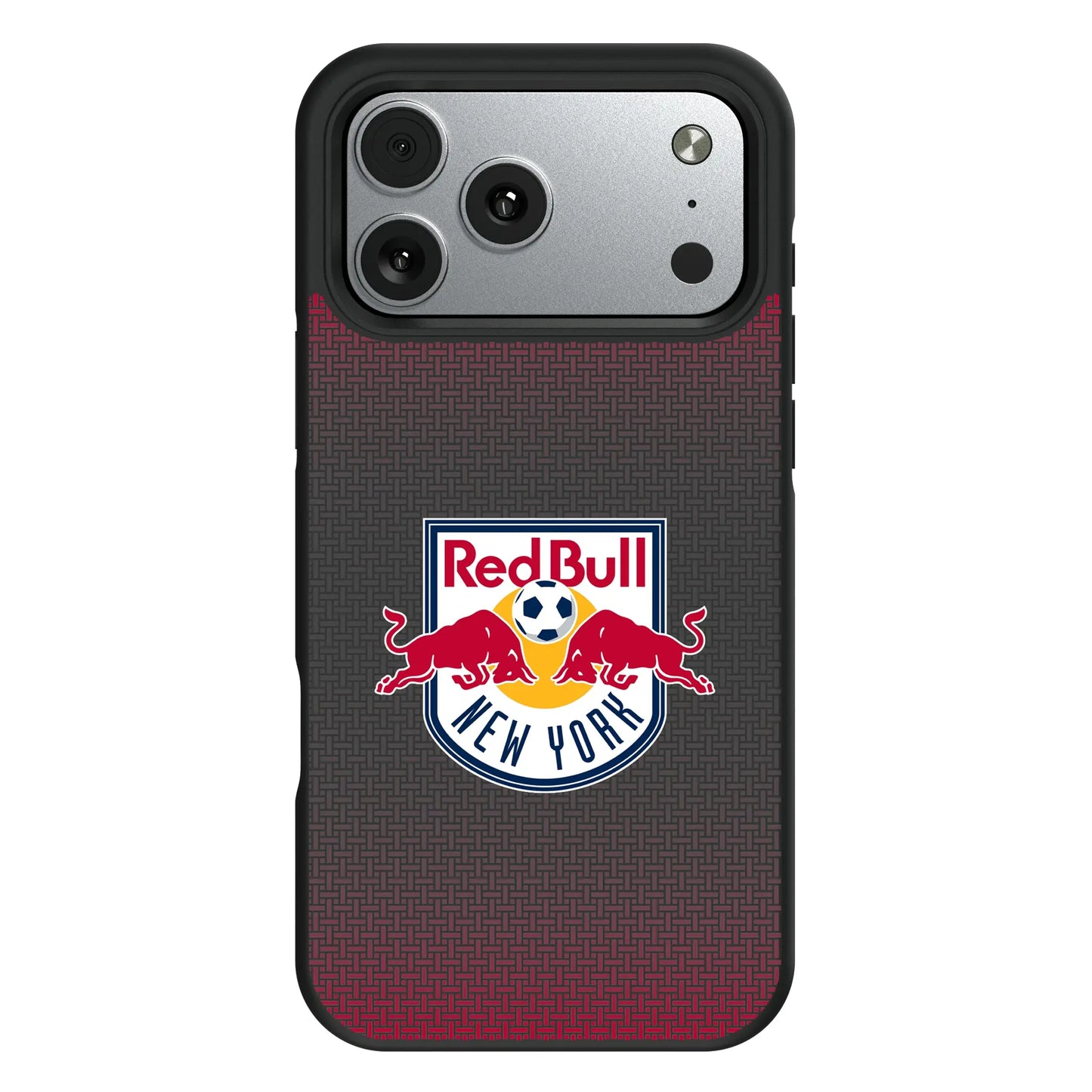 New York Red Bulls Linen Bump Phone Case for Apple iPhone