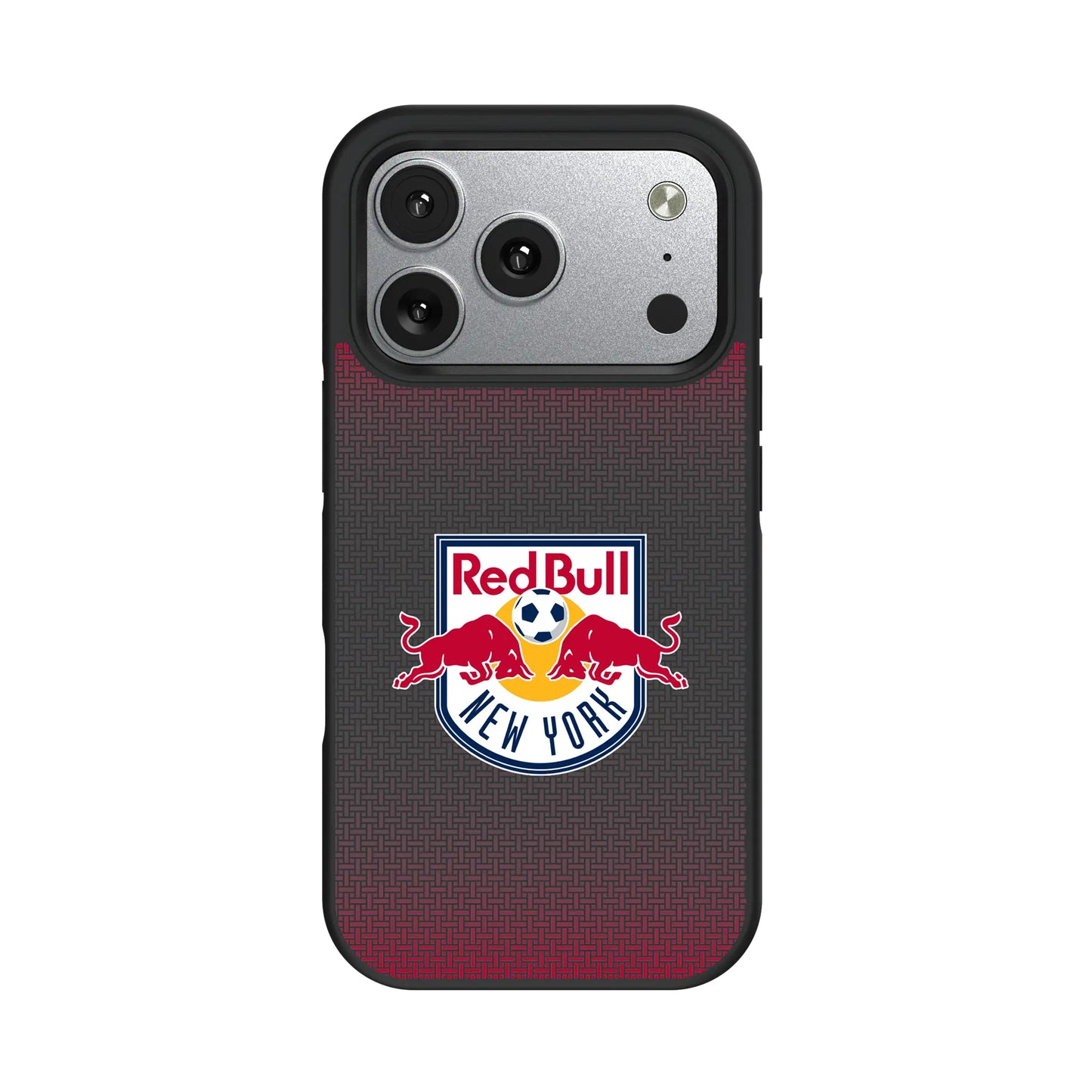 New York Red Bulls Linen Bump Phone Case for Apple iPhone