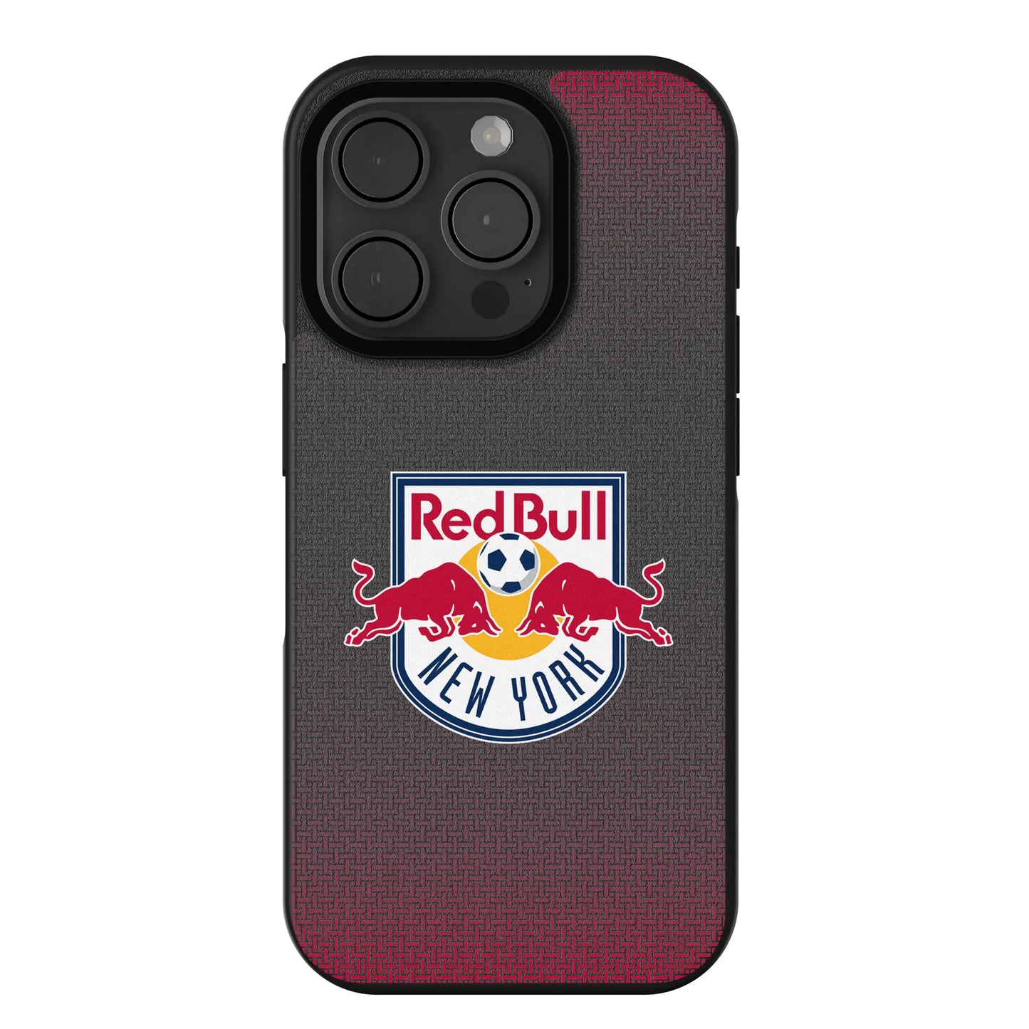 New York Red Bulls Linen Bump Phone Case for Apple iPhone
