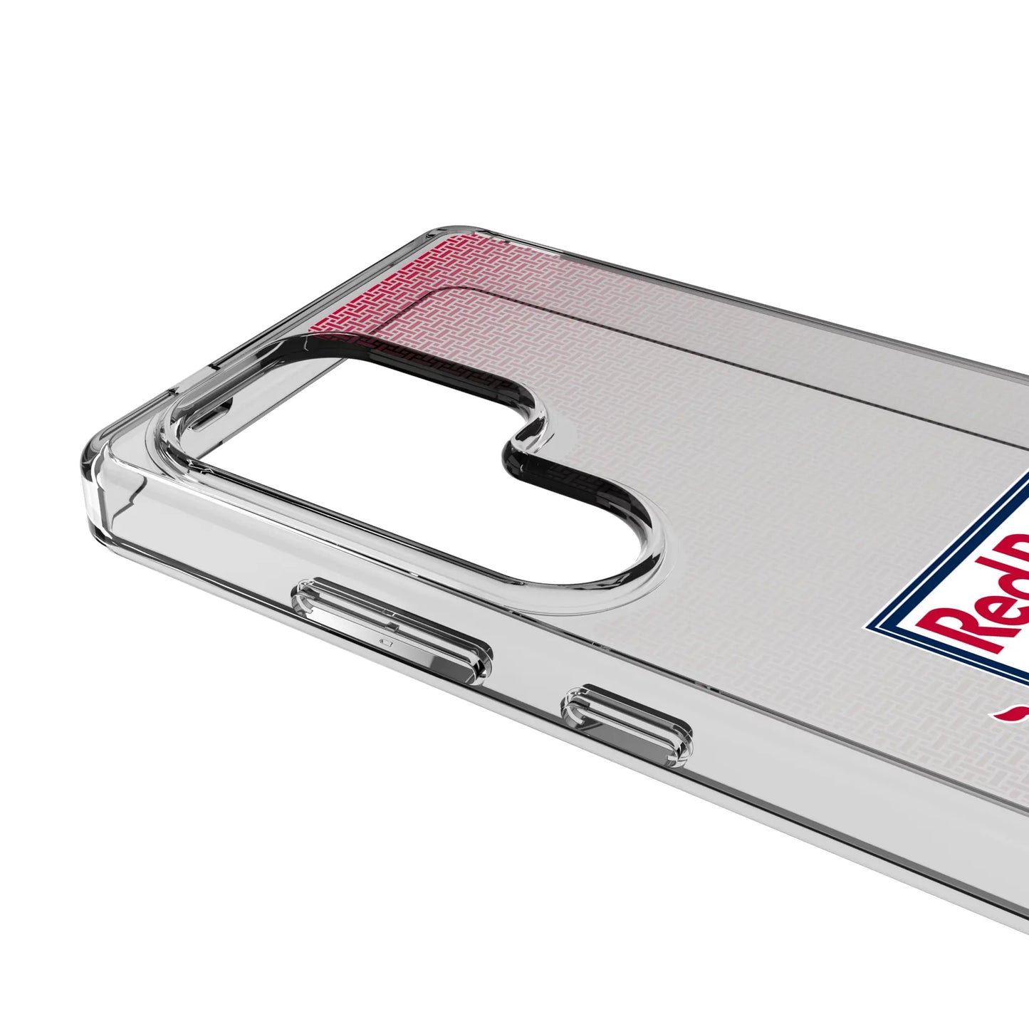 New York Red Bulls Linen Clear Phone Case for Samsung Galaxy