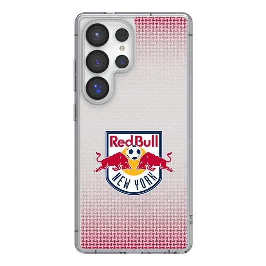 New York Red Bulls Linen Clear Phone Case for Samsung Galaxy