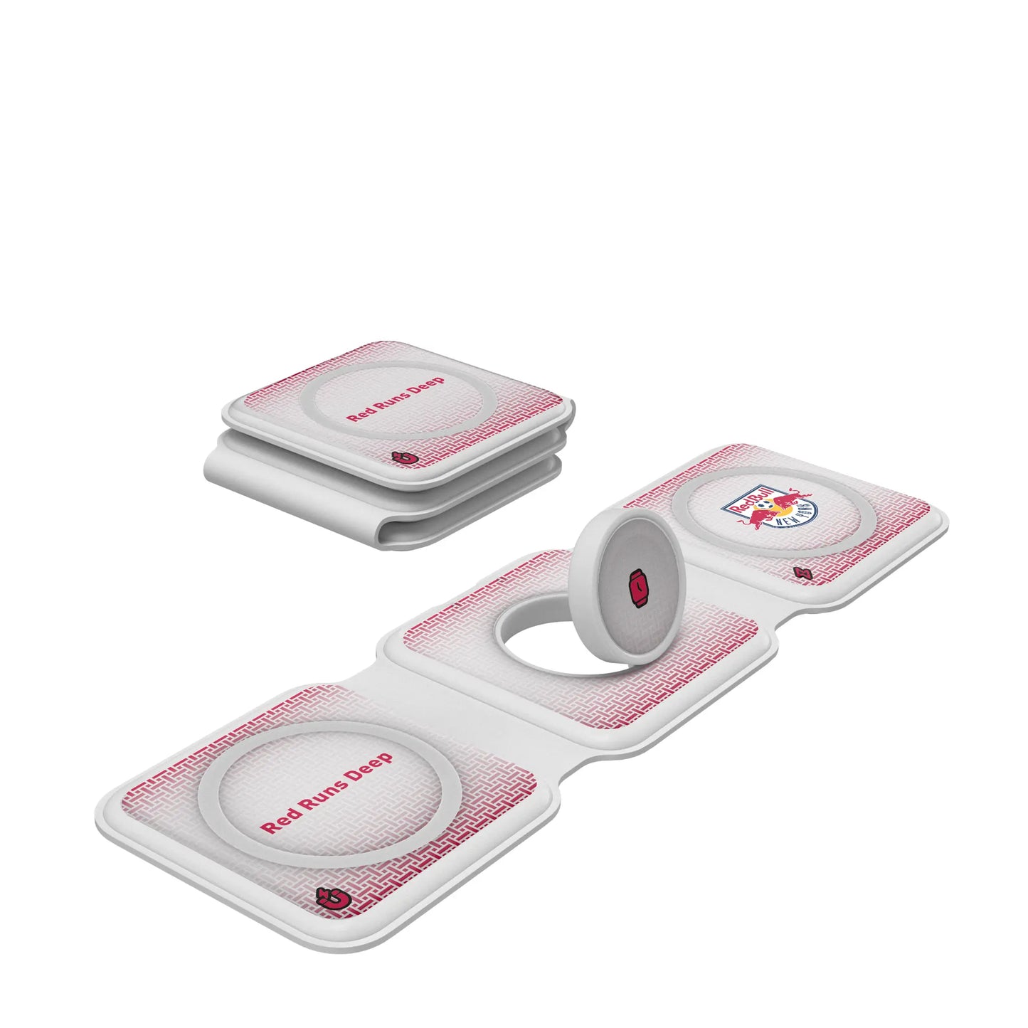 New York Red Bulls Linen Foldable 3 in 1 Charger