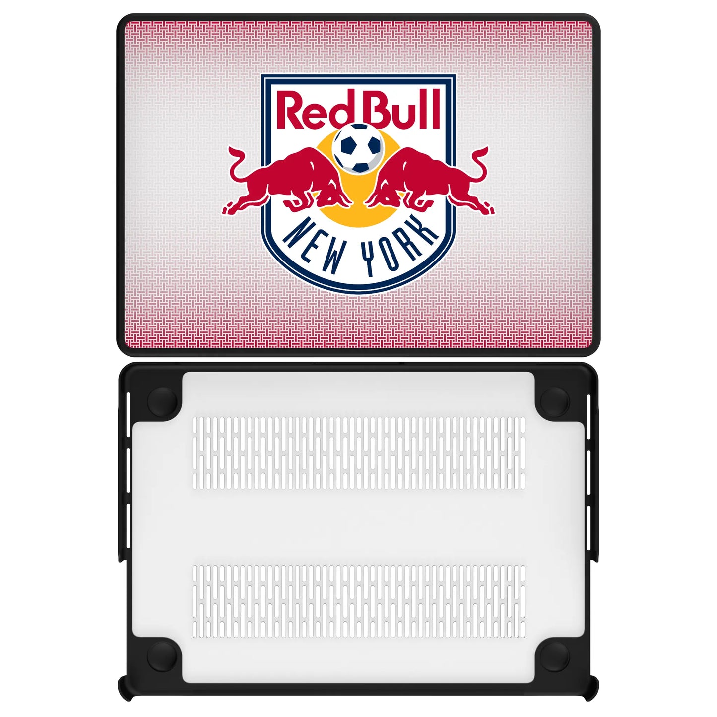New York Red Bulls Linen Laptop Case for Apple MacBook